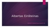 Albertas Einšteinas ir jo pasiekimai 7 puslapis