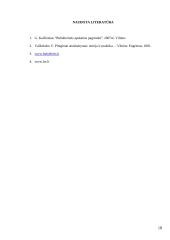 Piniginių lėšų ir atsiskaitymų reikšmė įmonės veiklos rezultatams 17 puslapis