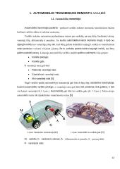 Lengvųjų automobilių transmisijos remonto technologijos UAB „Autoarta“ projektavimas  13 puslapis