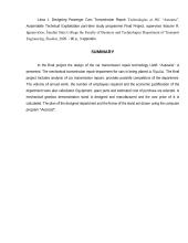 Lengvųjų automobilių transmisijos remonto technologijos UAB „Autoarta“ projektavimas  5 puslapis