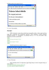 HTML kalbos aprašymas 5 puslapis