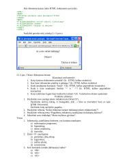 HTML kalbos aprašymas 6 puslapis