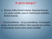 Kas labiausiai telkia žmones? 6 puslapis