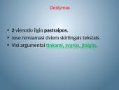 Kas labiausiai telkia žmones? 8 puslapis