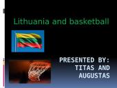 Lithuania and basketball