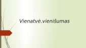 Vienatvė ir vienišumas