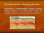 Klimato juostos ir joms būdingi bruožai 11 puslapis