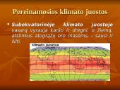 Klimato juostos ir joms būdingi bruožai 9 puslapis