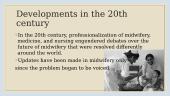History of midwifery care in the world and in Lithuania 8 puslapis