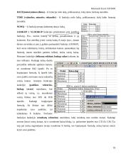 Pažintis su skaičiuoklės programa MS Excel 18 puslapis