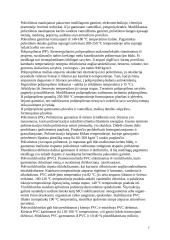 Plastikinių dirbinių savybės ir naudojimo sritys 7 puslapis