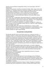 Plastikinių dirbinių savybės ir naudojimo sritys 8 puslapis
