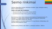 Lietuva 10–oko akimis. Lietuvos politinė sistema 8 puslapis