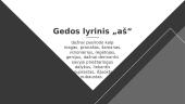 Sigitas Geda – poetas, dramaturgas, kritikas, vertėjas, eseistas, lietuvių literatūros klasikas 14 puslapis
