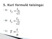 Kintamoji elektros srovė 14 puslapis