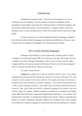 English neologisms vs Lithuanian neologisms 2 puslapis