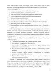 Vidurinės mokyklos socialinio pedagogo veiklos analizė 5 puslapis