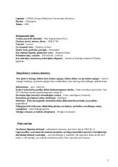 Paciento anamnezė: kepenų operacija 2 puslapis