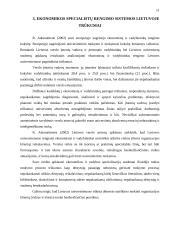 Ekonomikos specialistų rengimo sistema Lietuvoje 11 puslapis