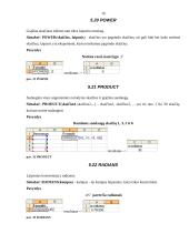 Matematinės, trigonometrinės ir statistinės funkcijos 16 puslapis