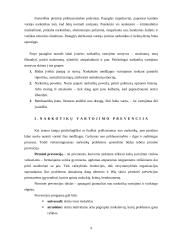 Narkotikų vartojimo prevencija vyresniame mokykliniame amžiuje 9 puslapis
