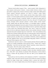 Operacinė sistema: Windows XP 2 puslapis