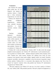 Operacinė sistema: Windows XP 19 puslapis