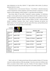 Operacinė sistema: Windows XP 3 puslapis