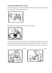 Pirmoji medicininė pagalba, įvykus elektros traumai, esant nudegimams ir nušalimams 5 puslapis