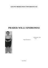 Prader Willi sindromas
