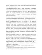 Reformacija Lietuvoje. Liuteroniškas ir kalvinistiškas periodai. Reformacijos susiskaldymas 13 puslapis