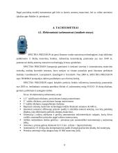 Šiuolaikinių geodezinių instrumentų gausa ir taikymas individualiose įmonėse, uždarose akcinėse bendrovėse 8 puslapis