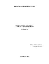 Tremtinio dalia 1 puslapis