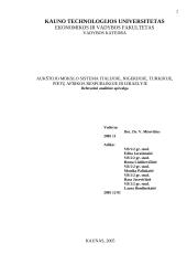 Aukštojo mokslo sistema Italijoje, Nigerijoje, Turkijoje, Pietų Afrikos Respublikoje ir Izraelyje 2 puslapis