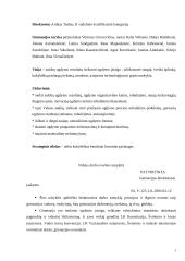 Mokyklos dabarties ir jos vizijos apibūdinimas: Panevėžio Vytauto Žemkalnio gimnazija 5 puslapis