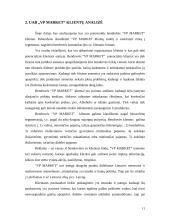 Klientų analizė: UAB "VP market" 11 puslapis