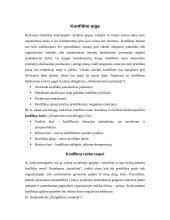 Konflikto eiga ir raida