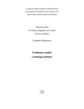 Problemos analizė: artimųjų netektis