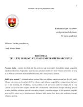 Ryšių su visuomene programa archyvui 7 puslapis