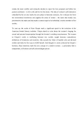 The feminine dimension in American literature presented by Kate Chopin 6 puslapis