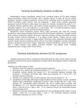 Darbas AutoCAD sistemoje