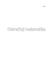 Diskrečioji matematika - aibės