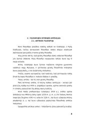 Senovės bei šiuolaikinė filosofija 8 puslapis