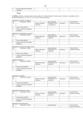 Biudžeto programų įvykdymo analizė 20 puslapis