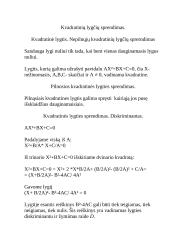 Funkcija ir jos grafikas. Lygčių sistemų ekvivalentumas 12 puslapis