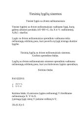 Funkcija ir jos grafikas. Lygčių sistemų ekvivalentumas 8 puslapis