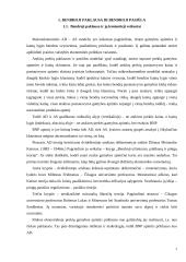 Bendroji informacija apie makroekonomiką