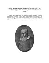 Galilėjas Galilėjus. Referatas 3 puslapis