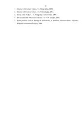 Personalo įdarbinimo anketos, klausimynai, CV 10 puslapis