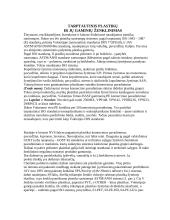 Polimerai, plastikai ir ūkinės paskirties plastikiniai gaminiai 16 puslapis